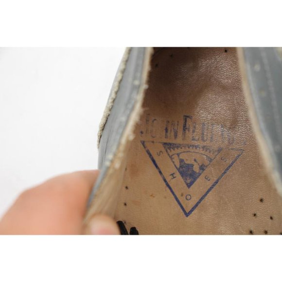 John Fluevog Nagano Oxfords Men’s Size 8 Gray / Tan Shoes main image 5